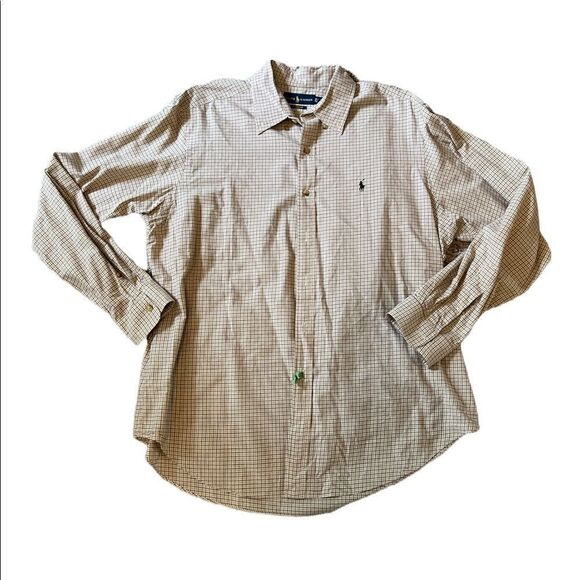 Mens Ralph Lauren button down dress shirt XL - Picture 1 of 5